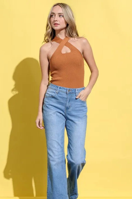 The Cross Halter Rib Tank